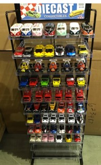Die-Cast Collectibles Rack