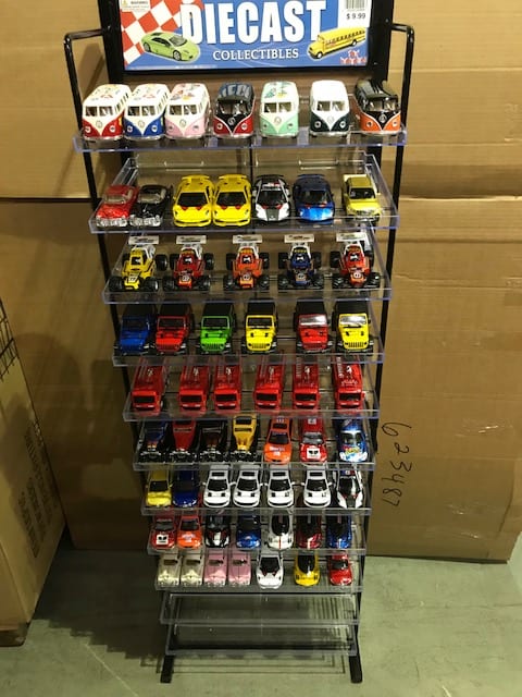 Die-Cast Collectibles Rack