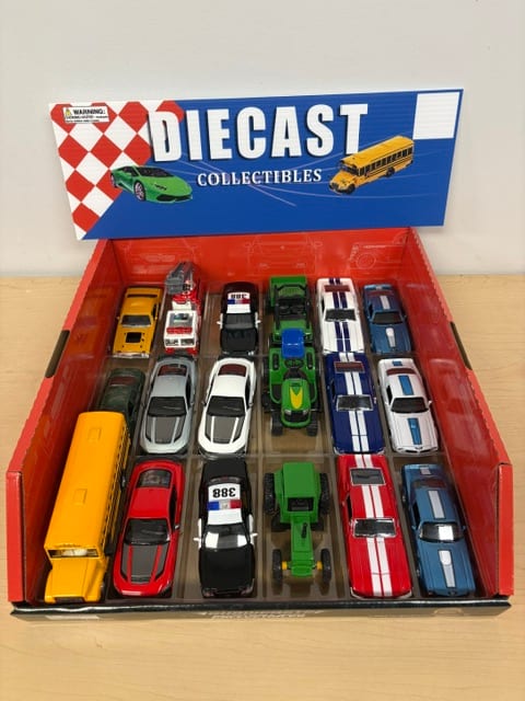 Sports Cars, Blue & White