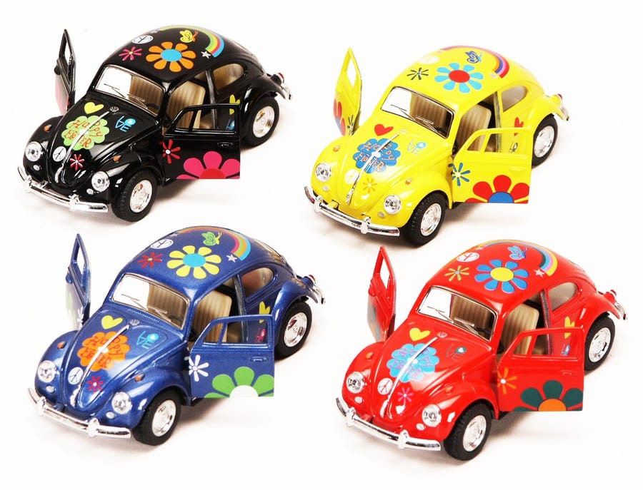 VW Beetles with Decals