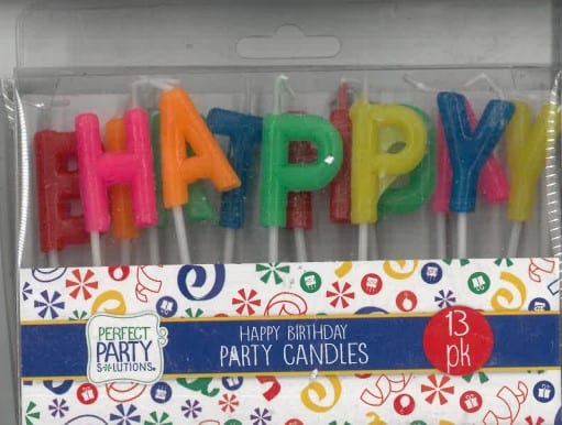 Flameless Birthday Candles
